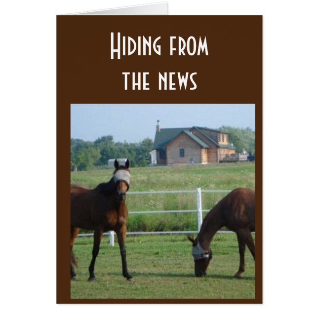 CARTÃO ESCONDENDO DA NOTÍCIA "60º ANIVERSÁRIO HUMOR" (Frente)