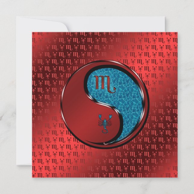 Cartão Escorpião (Frente)