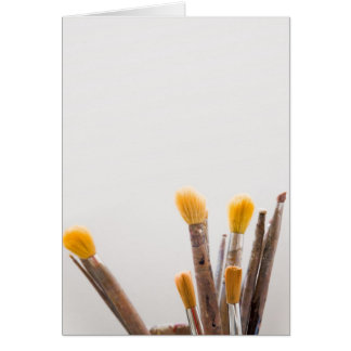 Cartão Escovas de Grunge