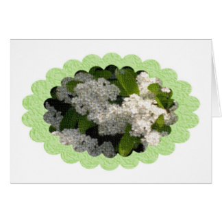 Cartão escreva uma nota pessoal