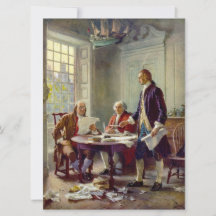 Escrevendo a Declaração de Independência (EUA)