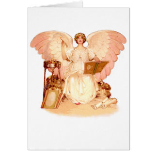 Cartão Escrevente do anjo