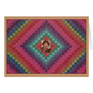 Cartão Escritora um hora de do la empezar