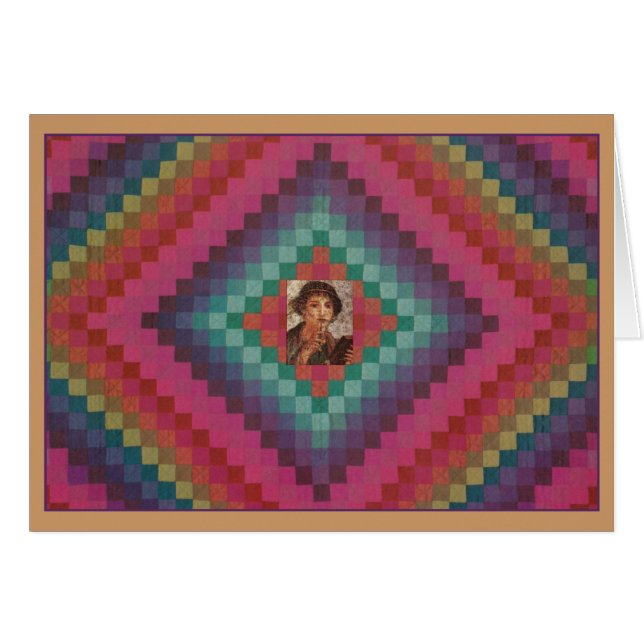 Cartão Escritora um hora de do la empezar (Frente Horizontal)