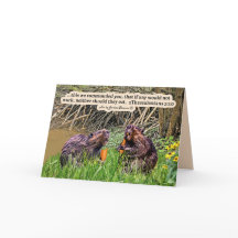 Escritura de castor bonito 2Tessalónica 3:10