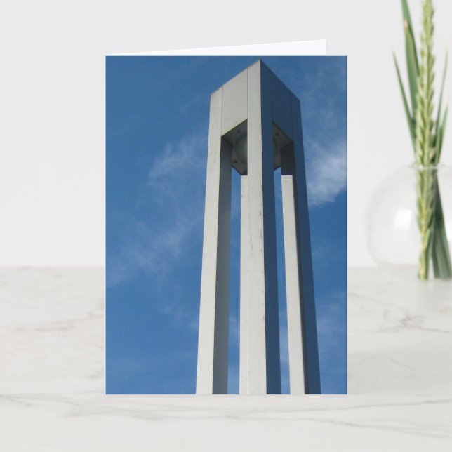 Cartão Escultura em Cubo Moderno (Frente)