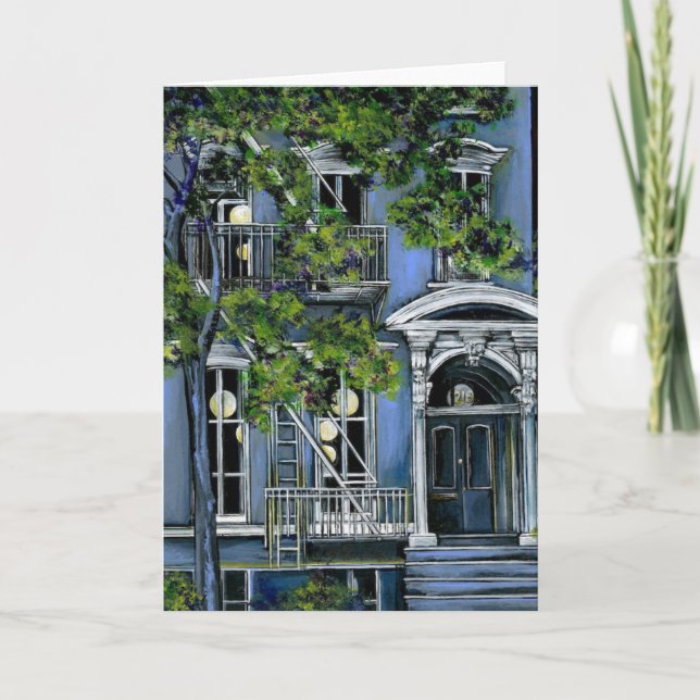 Cartão Esferas luminosas de dentro da placa de saudação (Frente)