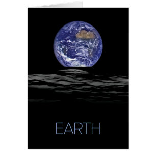 Cartão Espaço Exterior, Cosmos, Sistema Solar, Planeta Te