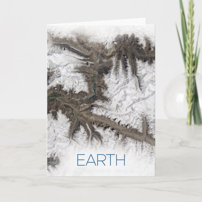 Cartão Espaço Exterior, Cosmos, Sistema Solar, Planeta Te (Frente)