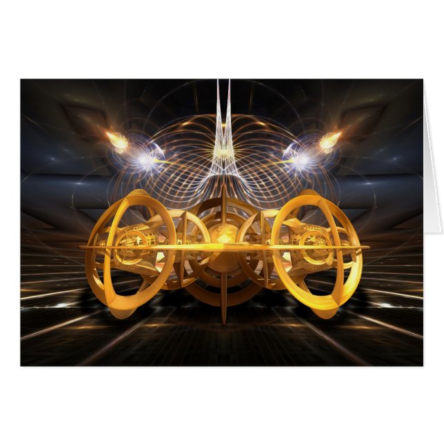 Cartão espaçonave (Frente horizontal)