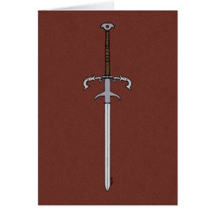 Cartão Espada do século XVI/Espada Processiva