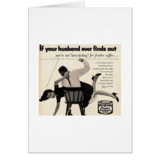 Cartão "espancando"