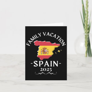 Cartão Espanha de Férias da Família 2025 Viajante