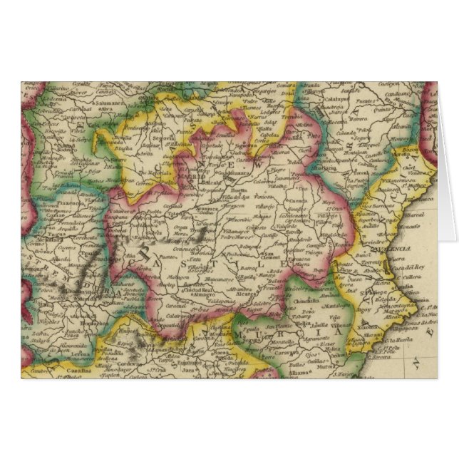 Cartão Espanha e Portugal 19 (Frente Horizontal)