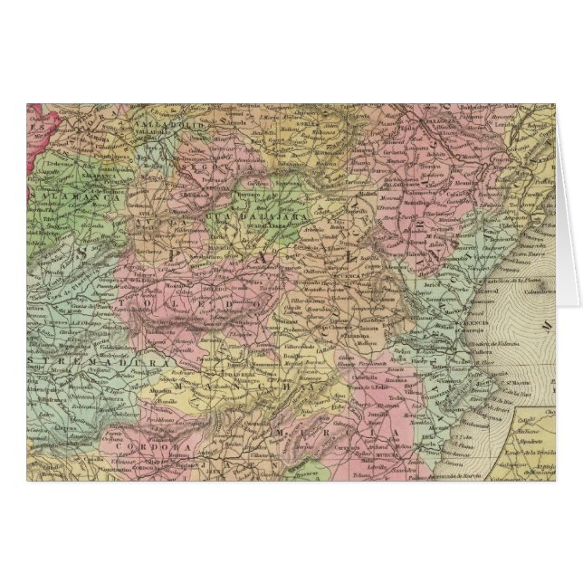 Cartão Espanha E Portugal 2 (Frente Horizontal)