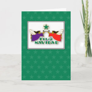 Cartão Espanha, Feliz Navidad Angels