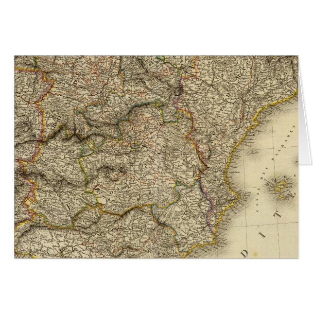 Cartão Espanha, Portugal 14 (Frente Horizontal)