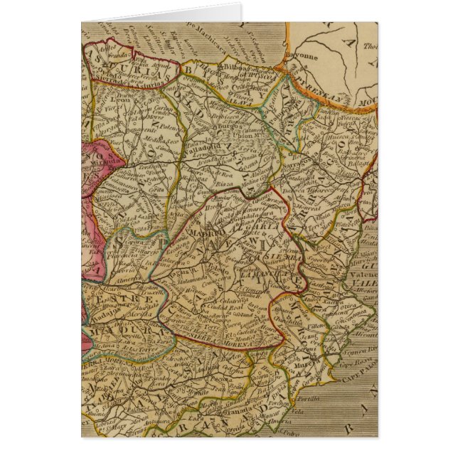 Cartão Espanha, Portugal 3 (Frente)