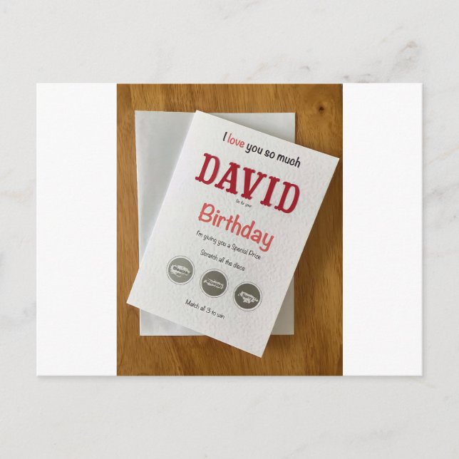 Cartão Especial De Aniversário Para Você Amigo (Frente)