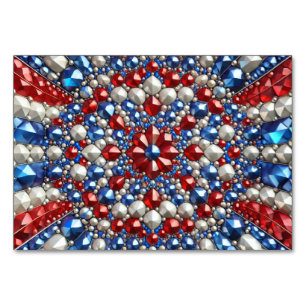 Cartão especial de mesa com cores neerlandesas