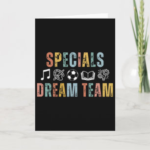 Cartão Especial Dream Team Professor Byck Para a Escola A