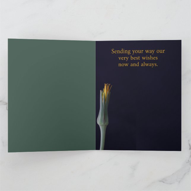 Cartão Especialmente para você! Floral Personalizado Eleg (Interior)