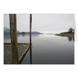 Cartão Espelho de reflexão Funter Bay, Alaska