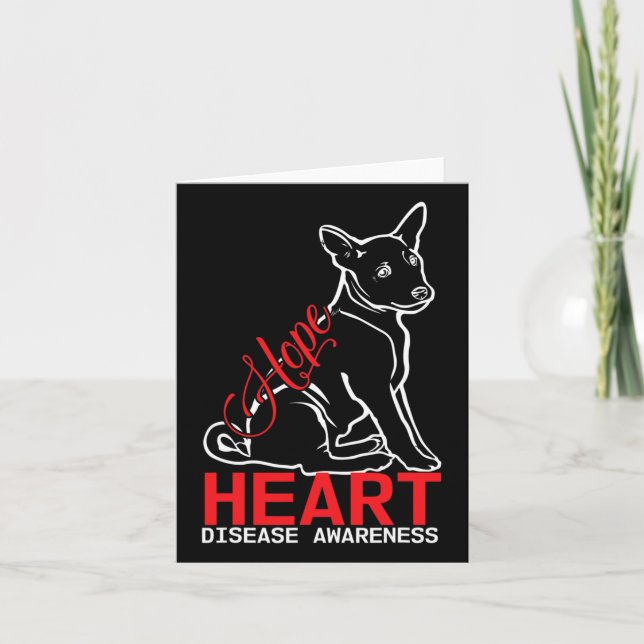 Cartão Esperança - Consciência da Doença Cardíaca (Frente)