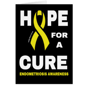 Cartão Esperança Por Uma Cura... Endometriose.