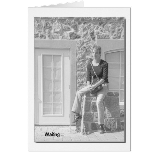 Cartão Esperando... (Frente)