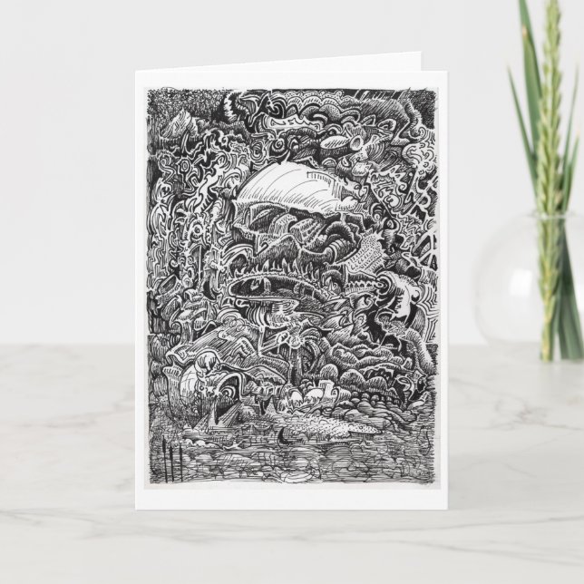 Cartão Esperando o Maelstrom (Frente)