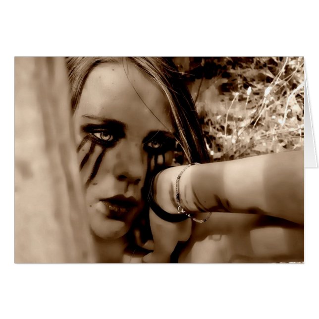 CARTÃO ESPERANDO PARA SEMPRE. (Frente Horizontal)