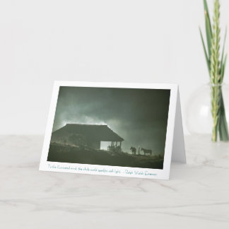 Cartão Esperando pelo amanhecer