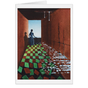 Cartão Esperando pelo meu tórax