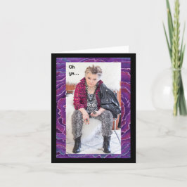 Cartão Esperando por inspiração me atingir