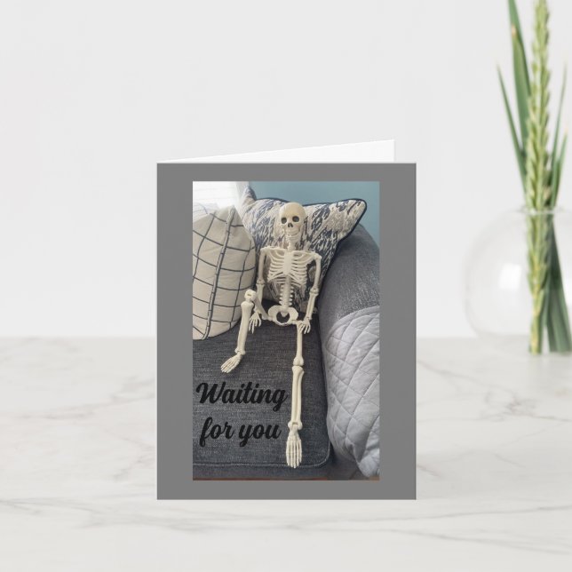 CARTÃO ESPERANDO POR VOCÊ "OLHE SUA IDADE" (Frente)