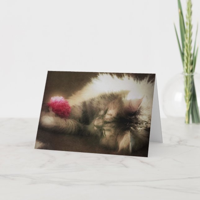 Cartão Esperando que o Sol brilhe no seu mundo hoje (cart (Frente)