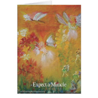 CARTÃO ESPERE UM MILAGRE