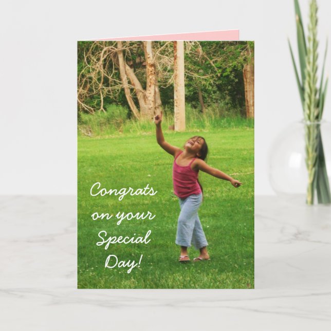 Cartão Espero que dancem... (Frente)