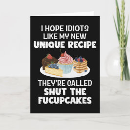 Cartão Espero Que Idiota Como Minha Nova Receba Única Bak