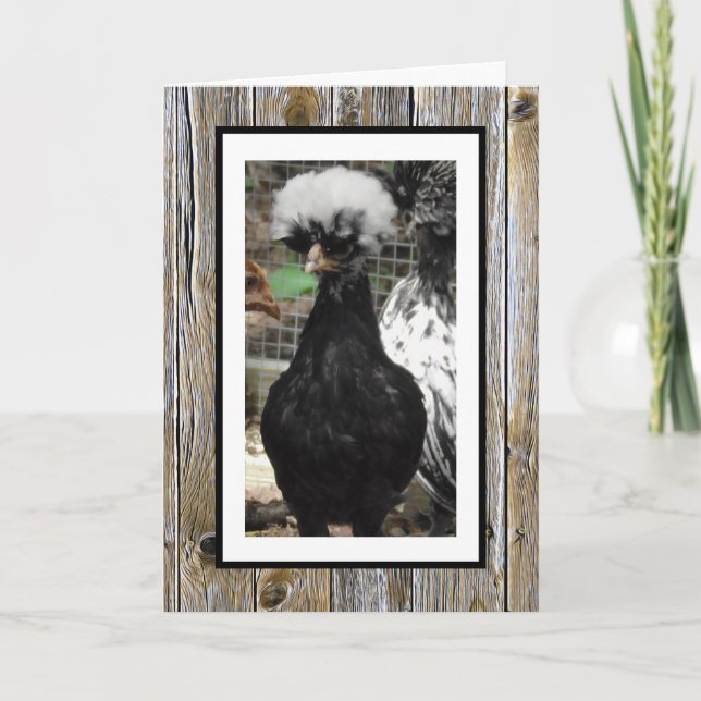 Cartão Espero que o seu aniversário seja um óvulo, Engraç (Frente)