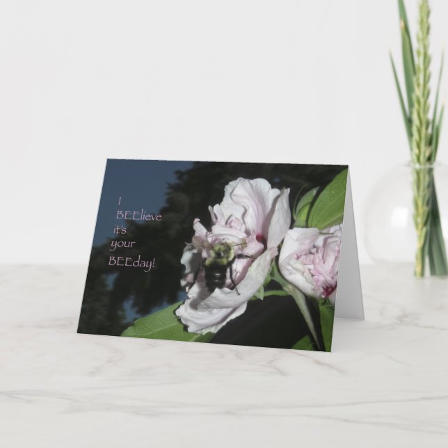 Cartão Espero que seja incrivelmente feliz! (Frente)