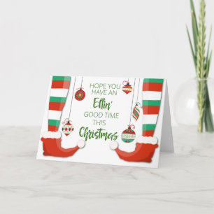 Cartão Espero que tenha um bom momento para este natal