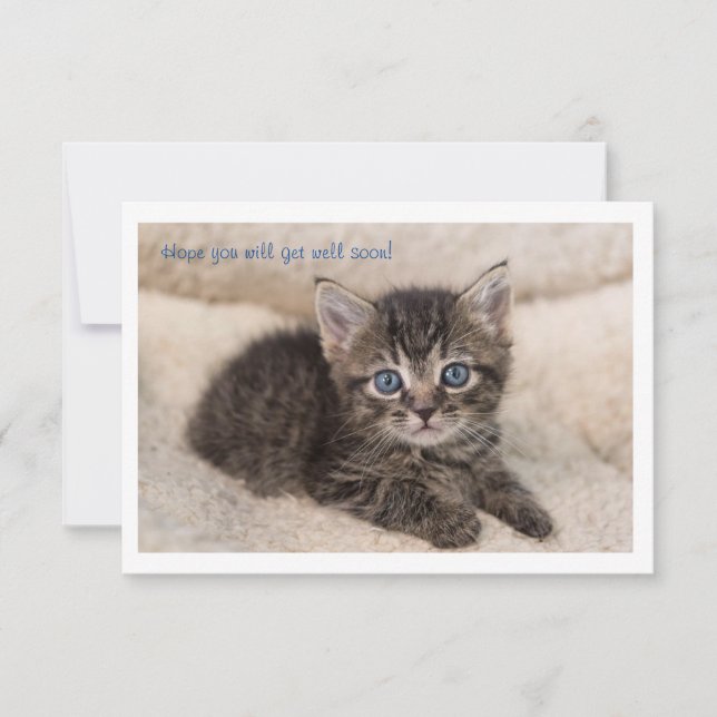 Cartão Espero que você se recupere logo! (Frente)