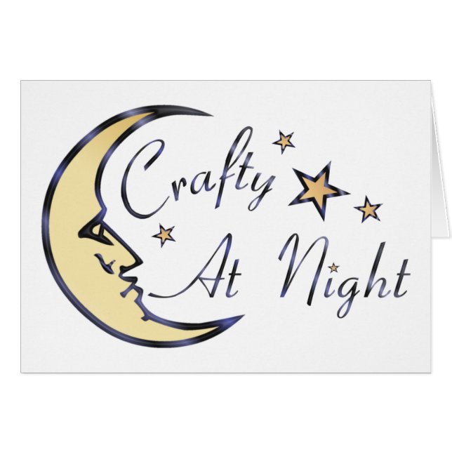 Cartão Esperto na noite (Frente Horizontal)