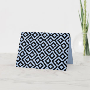 Cartão Espessante Azul E Preto-Claro