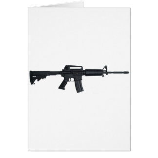 Cartão Espingarda de assalto AR15