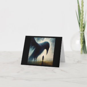 Cartão Espírito Animal Crow 1