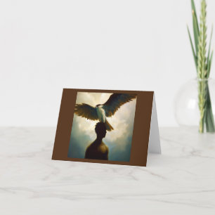 Cartão Espírito Animal Osprey 1