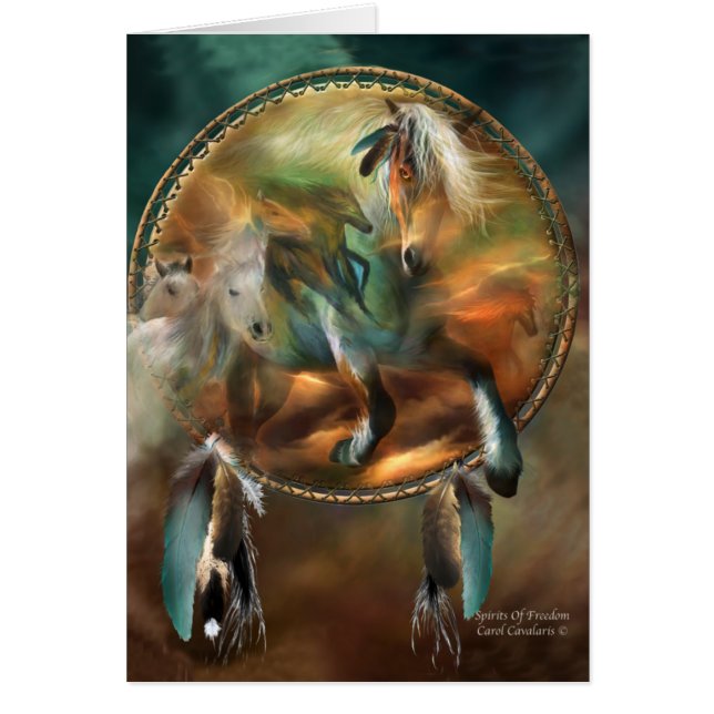 Cartão Espírito da liberdade ArtCard (Frente)